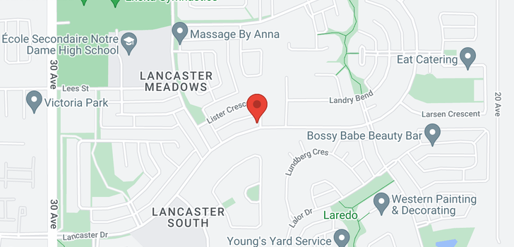 map of 252 Lancaster Drive